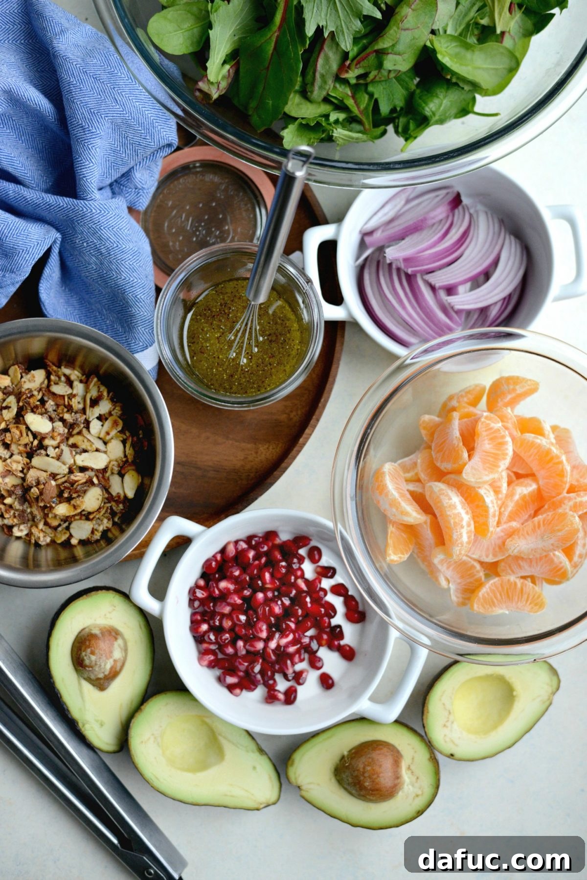 Golden Citrus Poppy Seed Salad 10 Mandarin Salad ingredients.