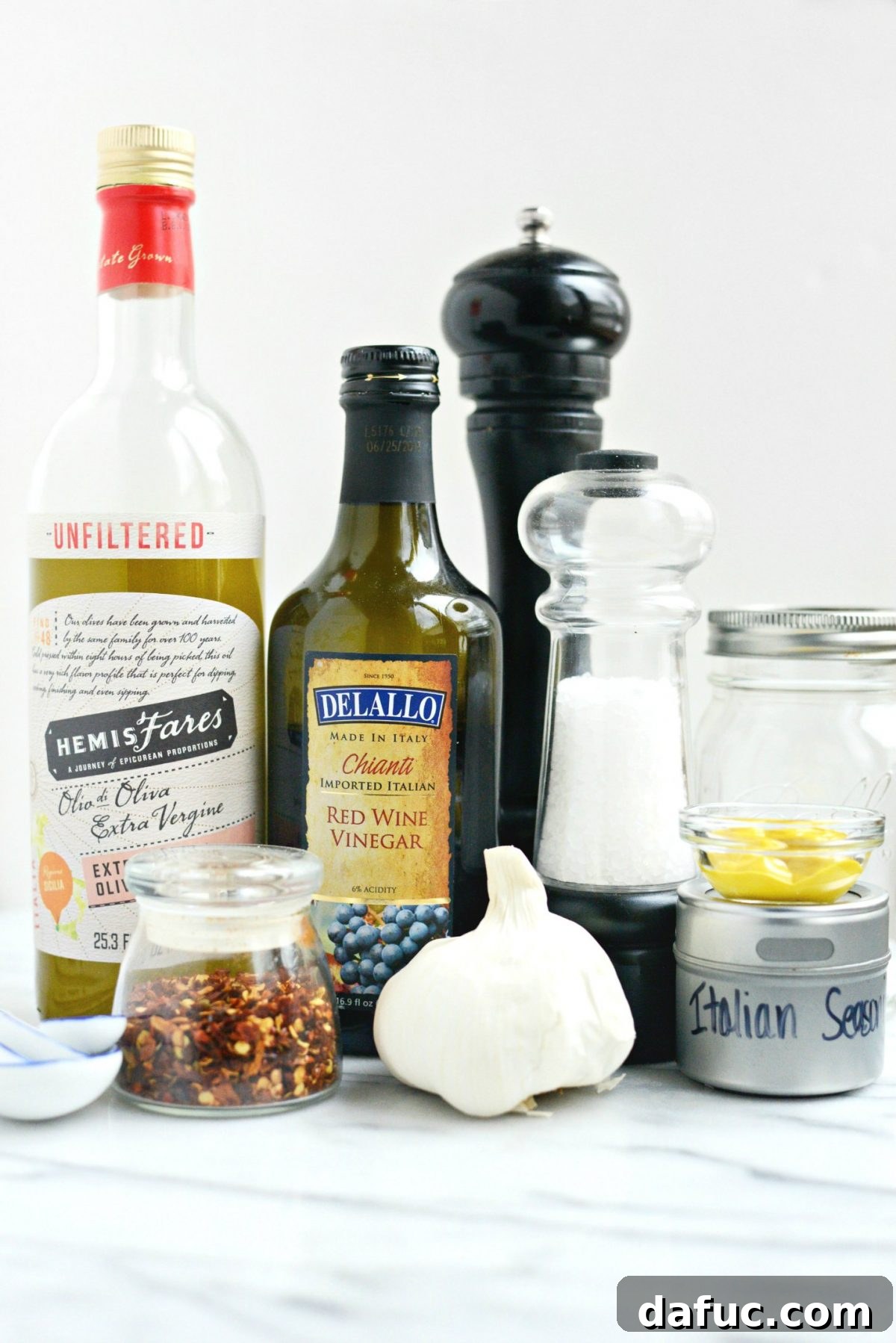 Zesty Italian Dressinade ingredients