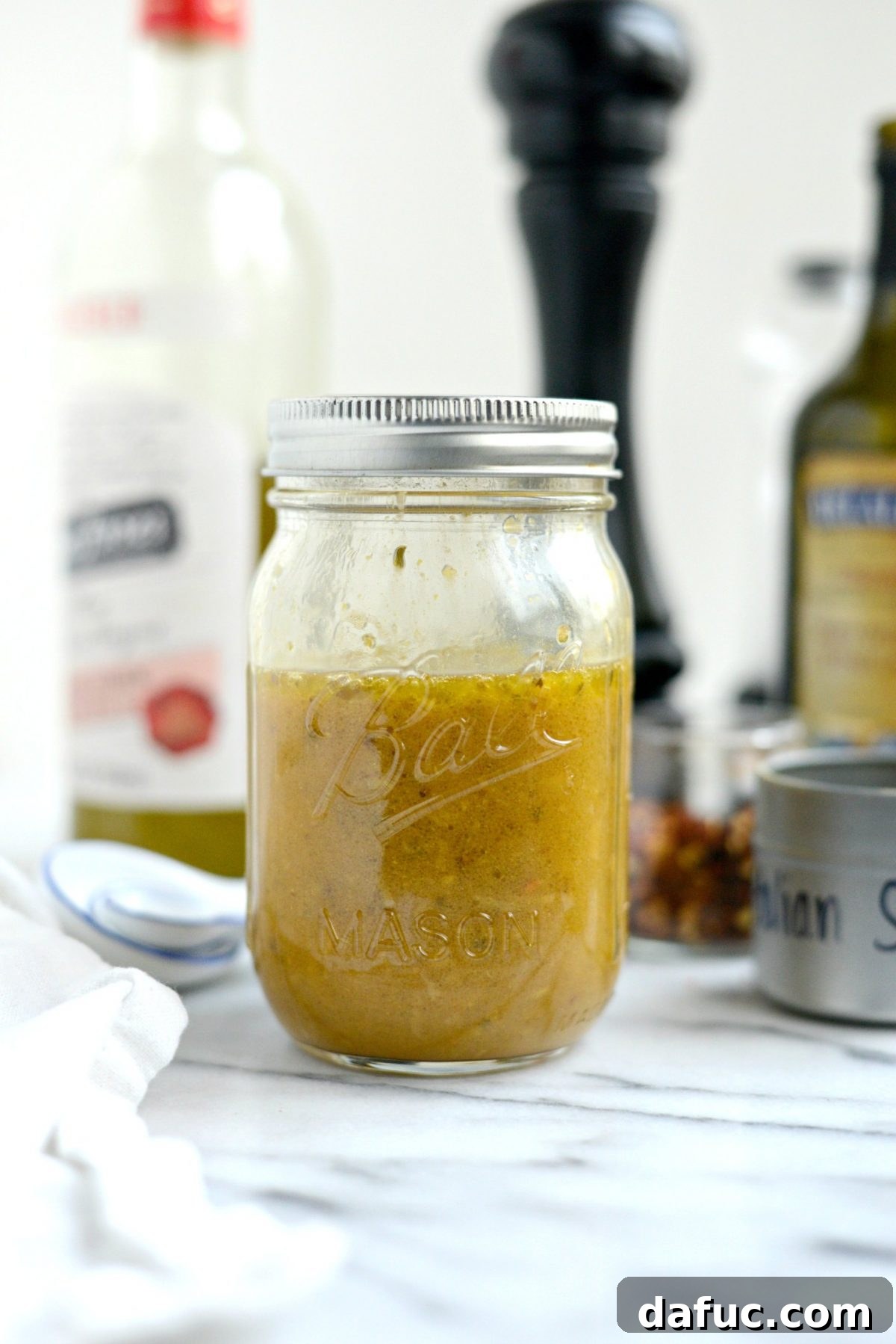 shaken Zesty Italian Dressinade