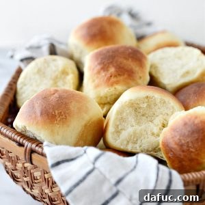 Easy Homemade Dinner Rolls