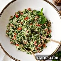 Delicious Homemade Tabbouleh