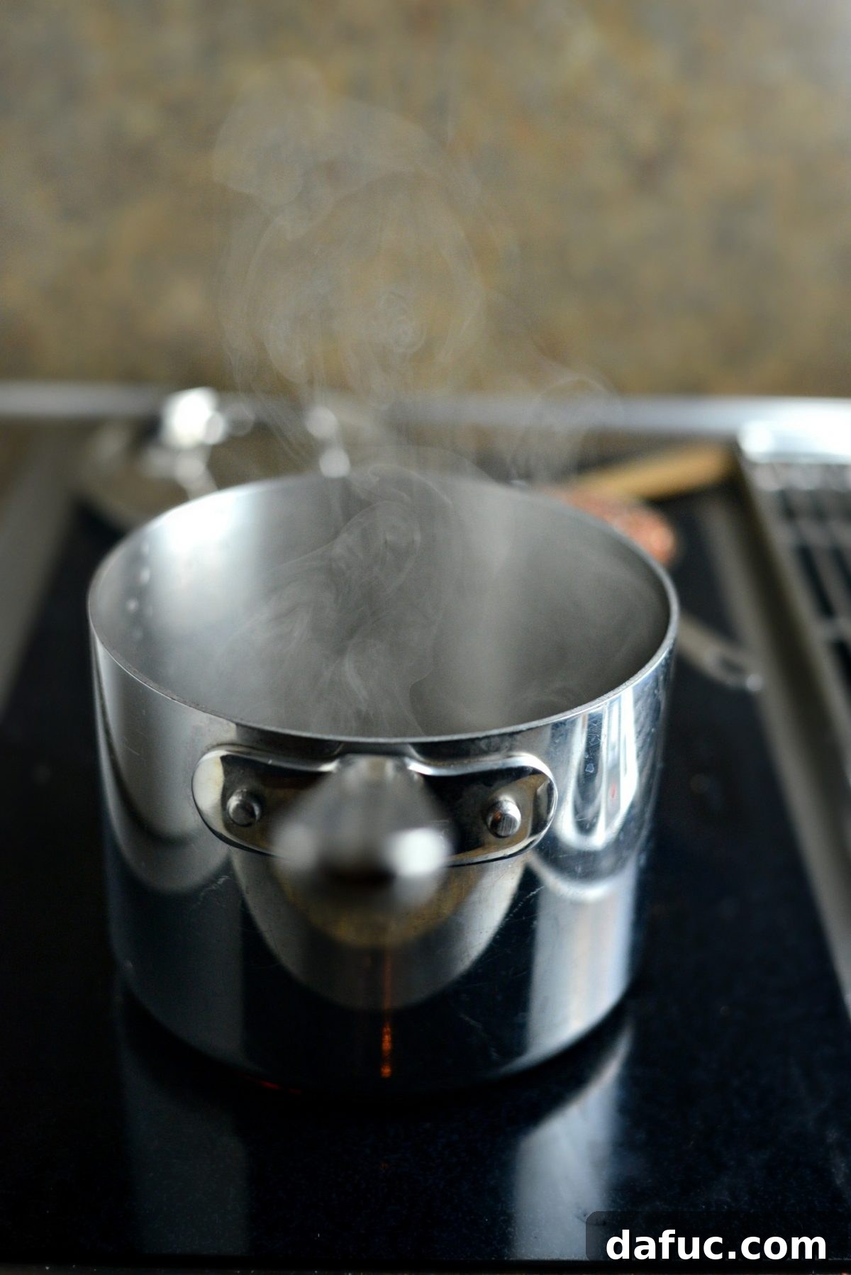 Foolproof Perfect Quinoa 6 Bring water to a rapid boil.