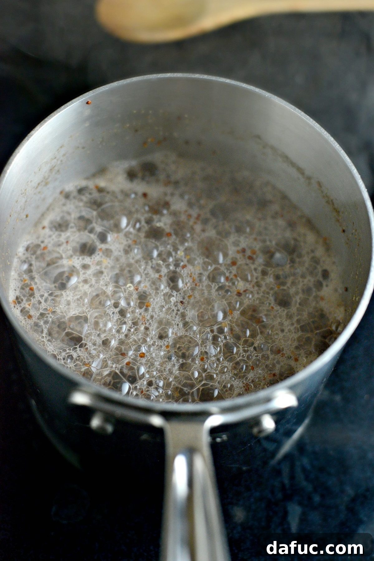Foolproof Perfect Quinoa 8 Cook quinoa at a rolling boil for 5 minutes.