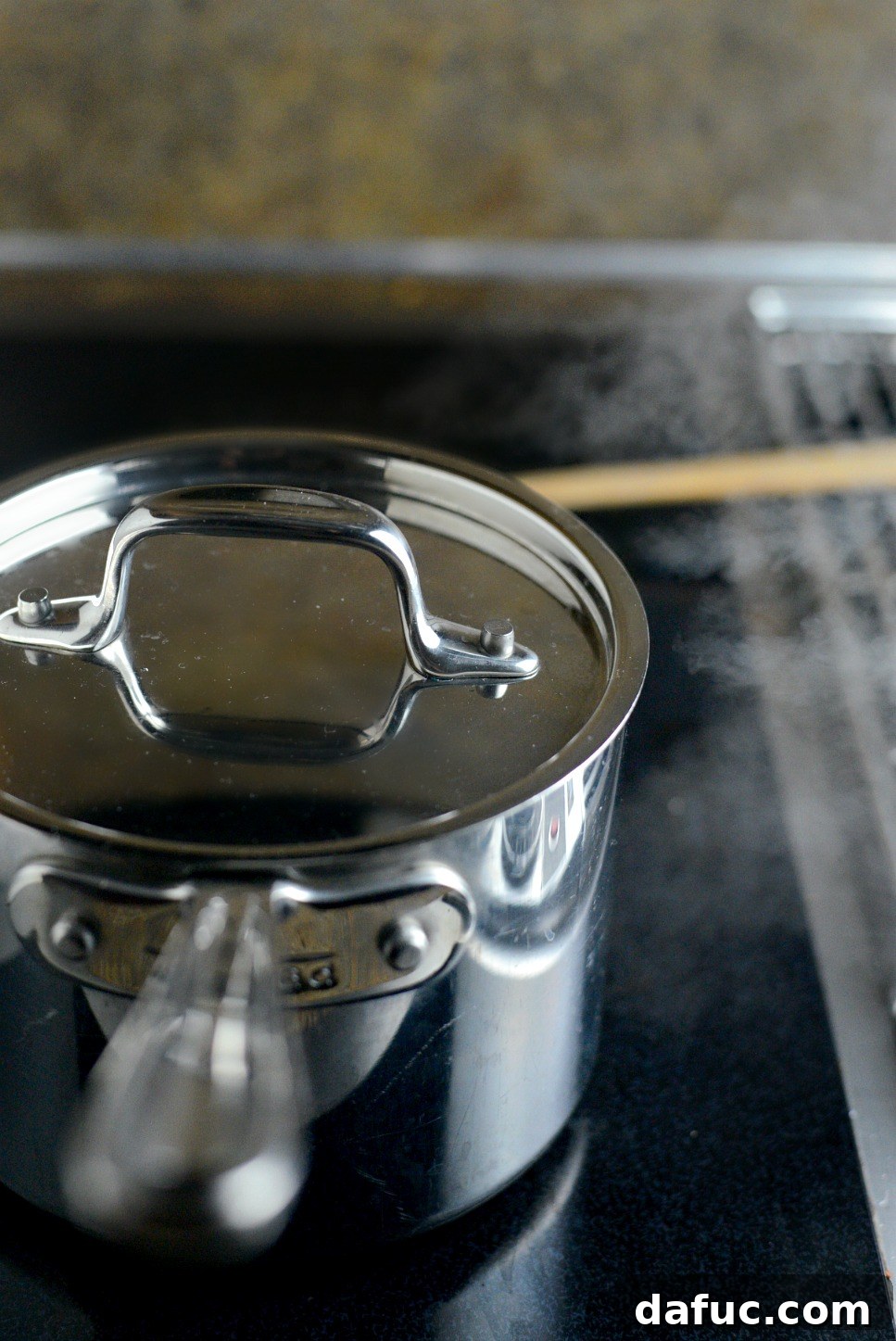 Foolproof Perfect Quinoa 9 Cover the pot with a lid and let stand.