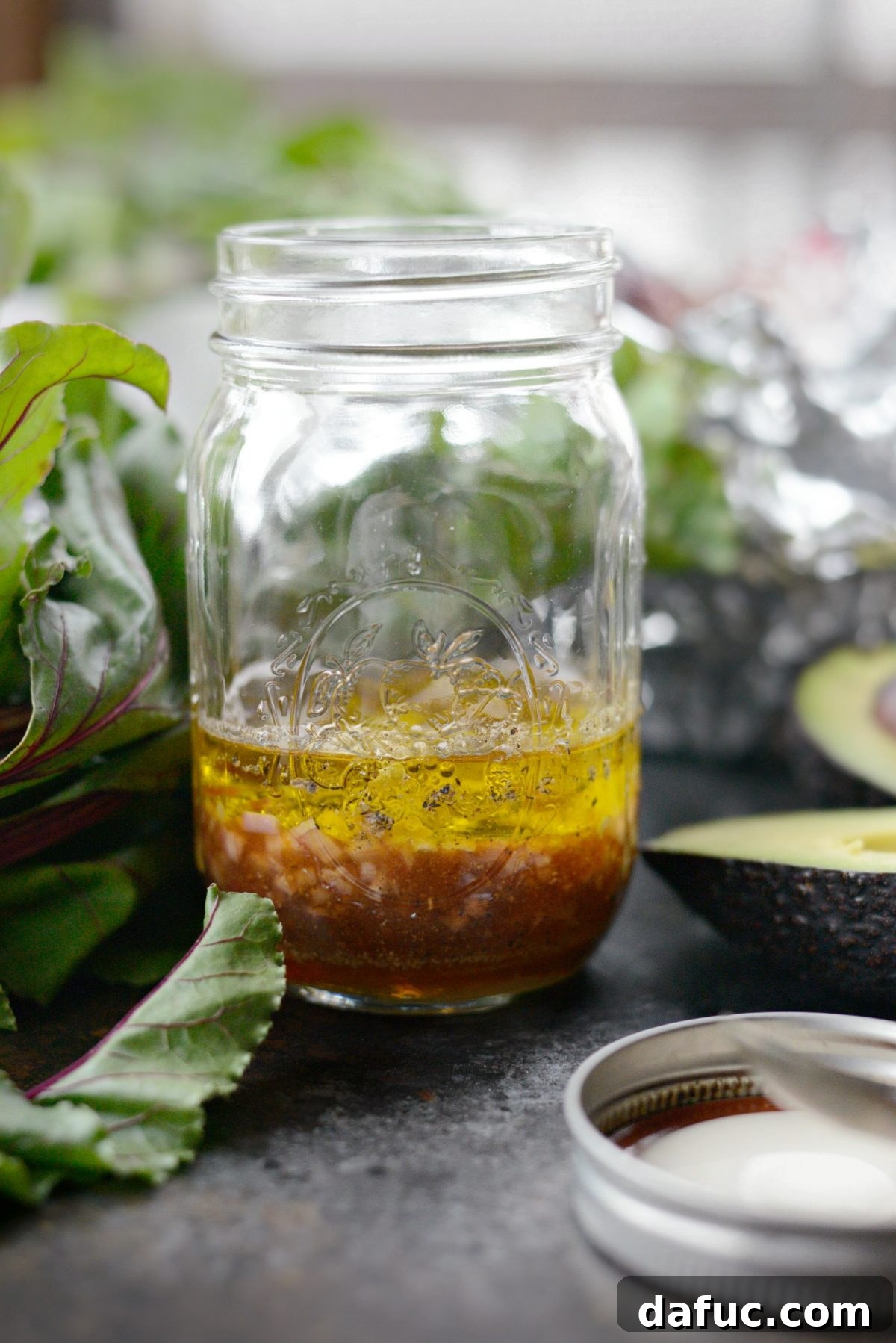 Honey-Kissed Roasted Beet Salad with Zesty Dijon 8 Ingredients for making homemade salad dressing