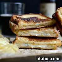 Fancy Three-Cheese Grilled Cheese Sandwich recipe image