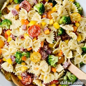 Italian Bowtie Pasta Salad