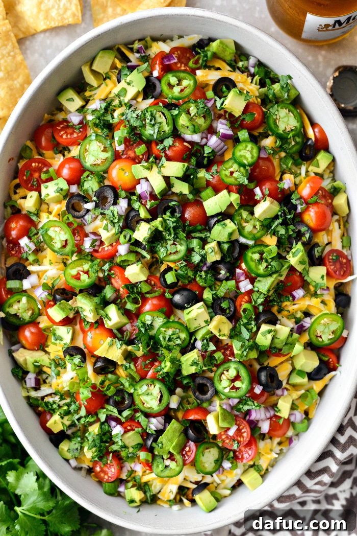 Fiesta Seven Layer Taco Dip 2 Classic 7-Layer Taco Dip Ready to Serve