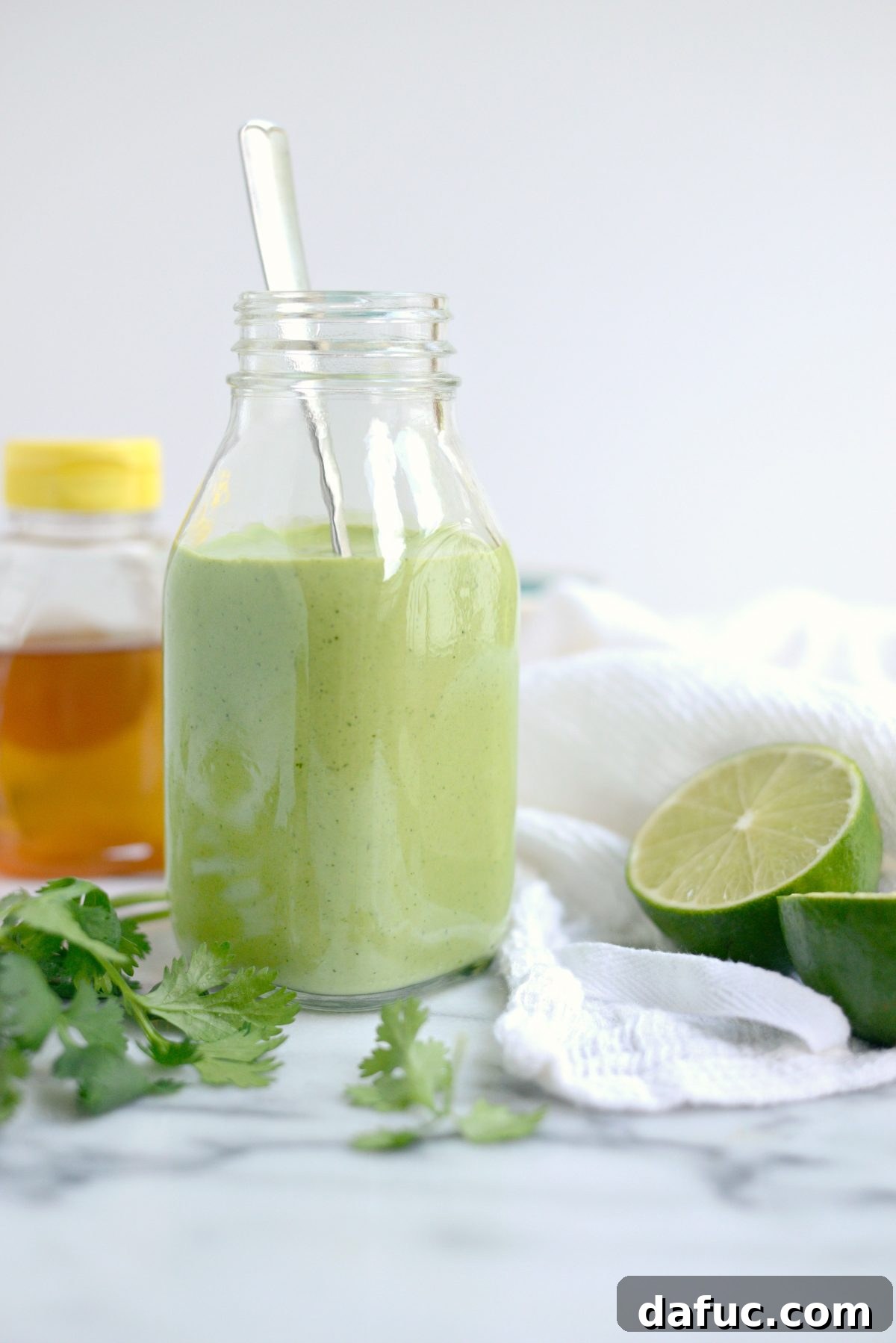 Creamy Cilantro Lime Dressing for Healthy Salads
