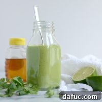 Creamy Cilantro Lime Dressing Recipe Thumbnail