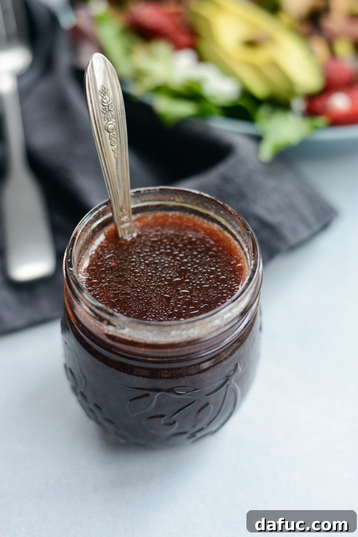 Homemade Salad Dressings and Vinaigrettes Over 50 Easy Recipes 10 Raspberry Balsamic Vinaigrette l SimplyScratch.com