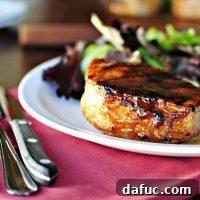 Grilled Maple Honey Glazed Pork Chops