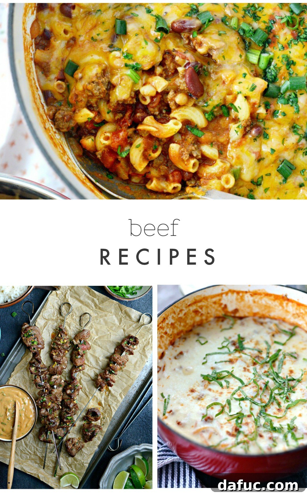 Delicious One Pot Chili Mac and Cheese for a quick family dinner