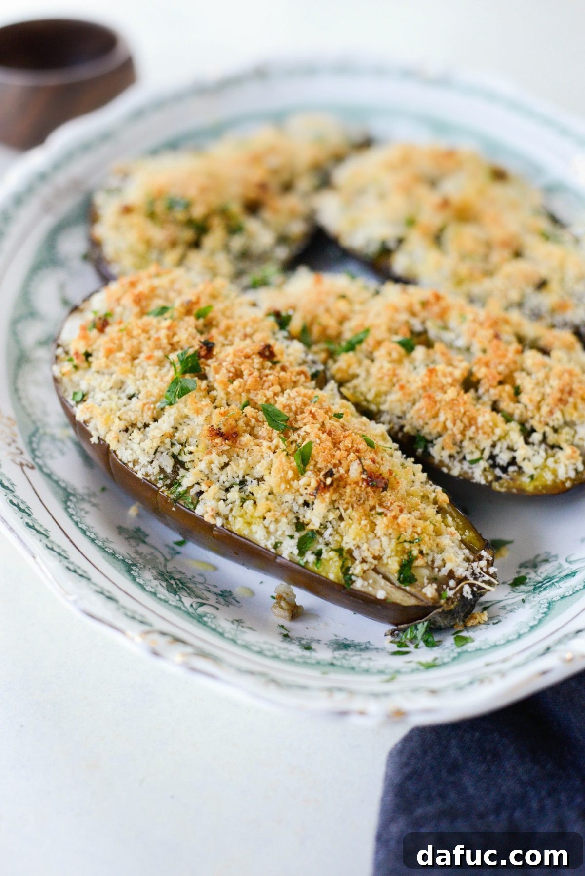Pecorino Crusted Eggplant Bake 10 Baked Eggplant with Pecorino Crumbs