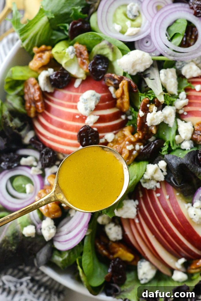 Fresh Michigan Cherry Salad 12 Michigan Cherry Salad with dressing drizzled
