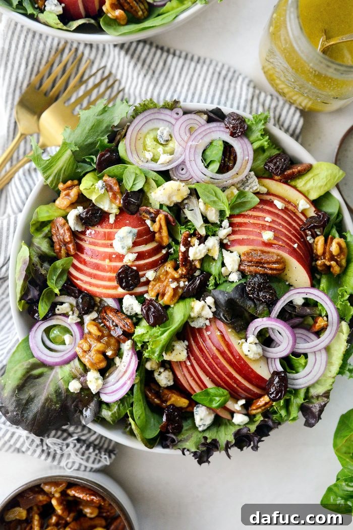 Michigan Cherry Orchard Salad 3 Vibrant Michigan Cherry Salad on a rustic wooden background