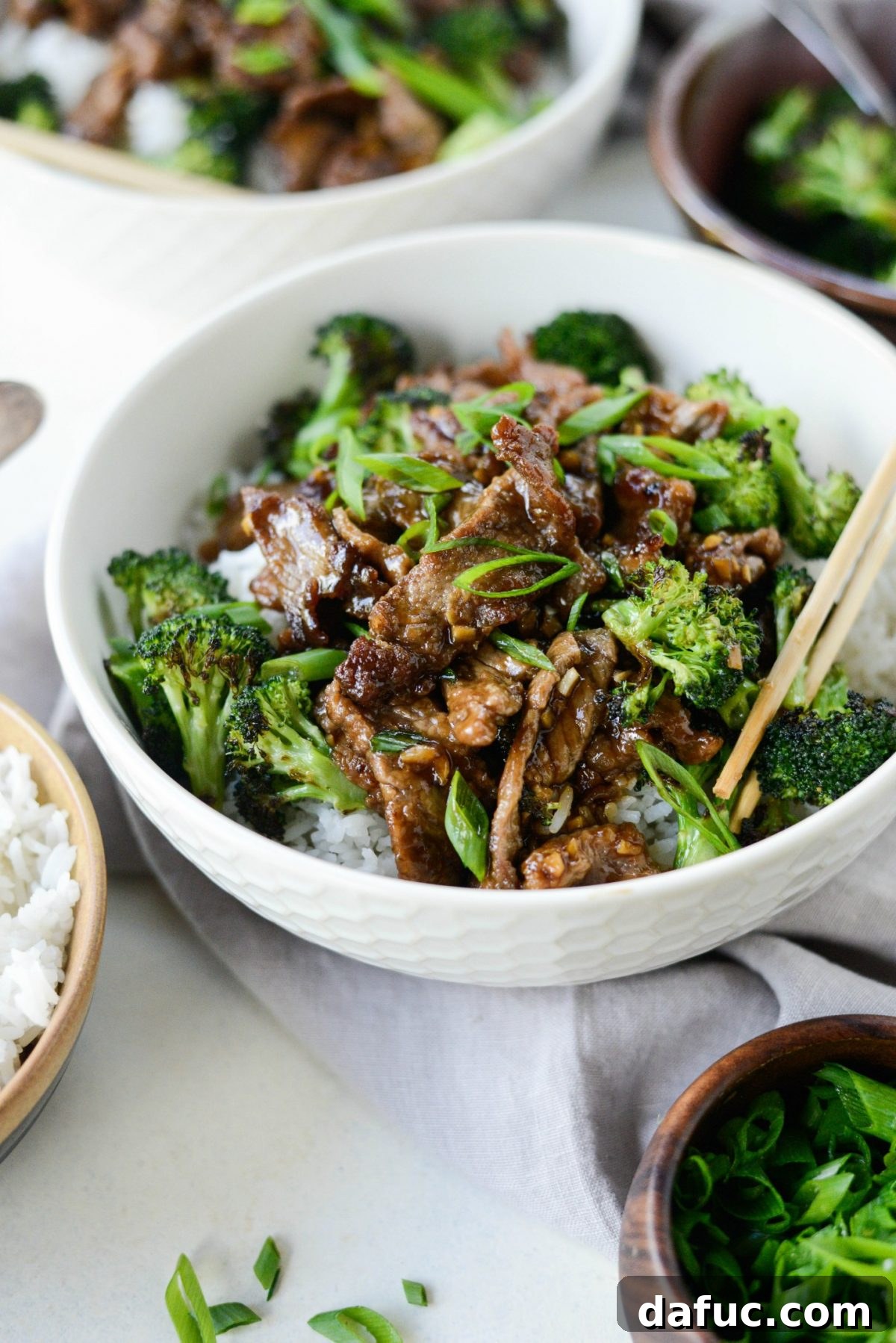 Speedy Sesame Mongolian Beef 2 Weeknight Mongolian Beef Stir-fry - Appetizing dish with crispy beef and vegetables
