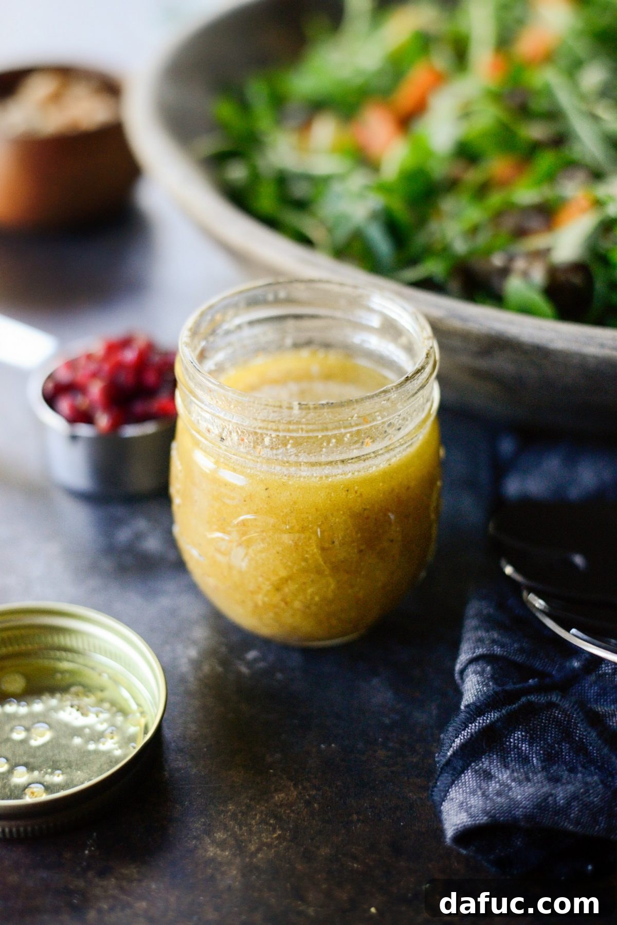 Maple Dijon Vinaigrette ingredients