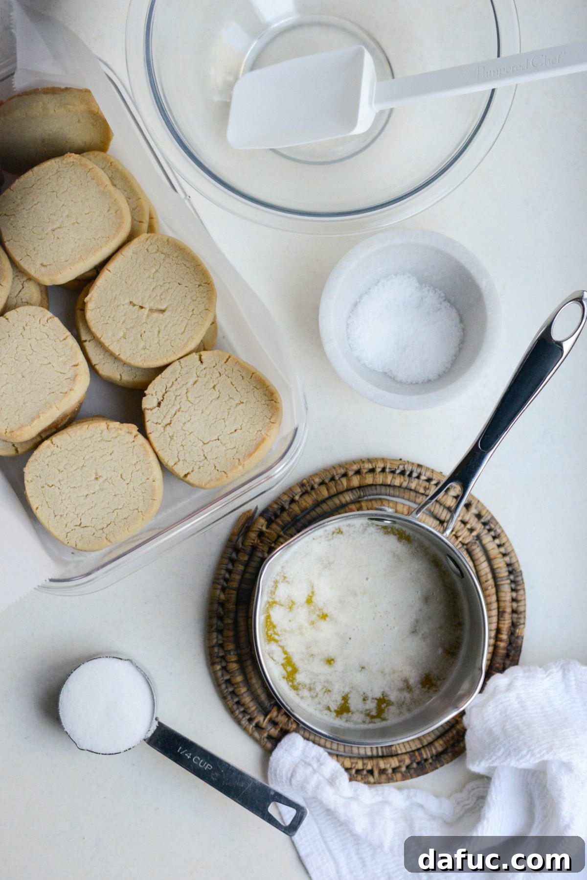 Tangy Goat Cheese Cheesecake with Tahini-Kissed Shortbread Base 4 Goat Cheese Cheesecake cooling, showcasing its golden-brown edges before topping