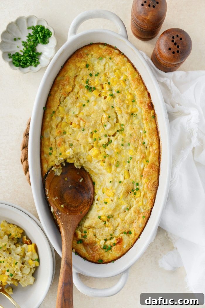 Scalloped Corn Casserole - A Dish to Remember
