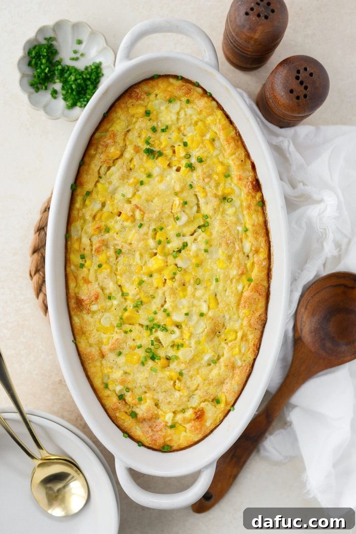 Scalloped Corn Casserole - A Family Favorite