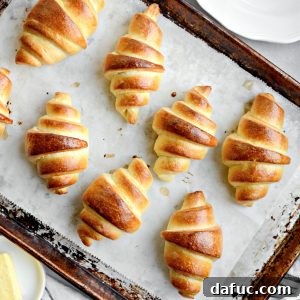 Easy Homemade Croissants