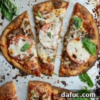 Lebanese Margherita Lamb Pizza