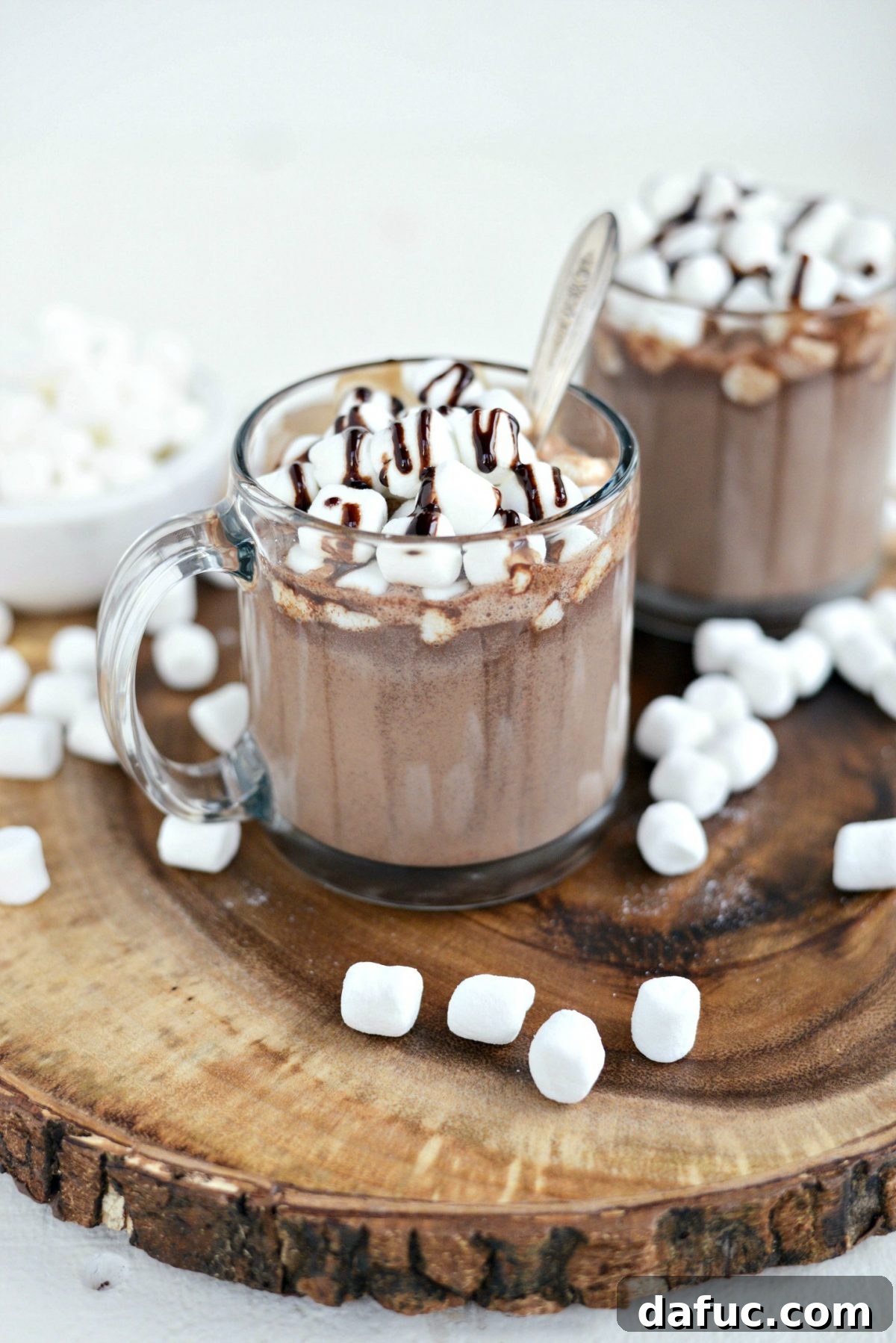 Mocha Magic 15 A mug of Espresso Hot Chocolate topped with whipped cream, ready to be enjoyed