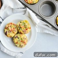 Western Omelet Mini Frittatas