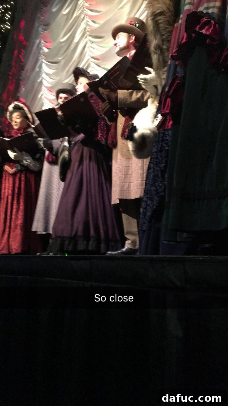 Unpacking 2017 26 Girls' night out for A Christmas Carol - front row seats and memorable moments