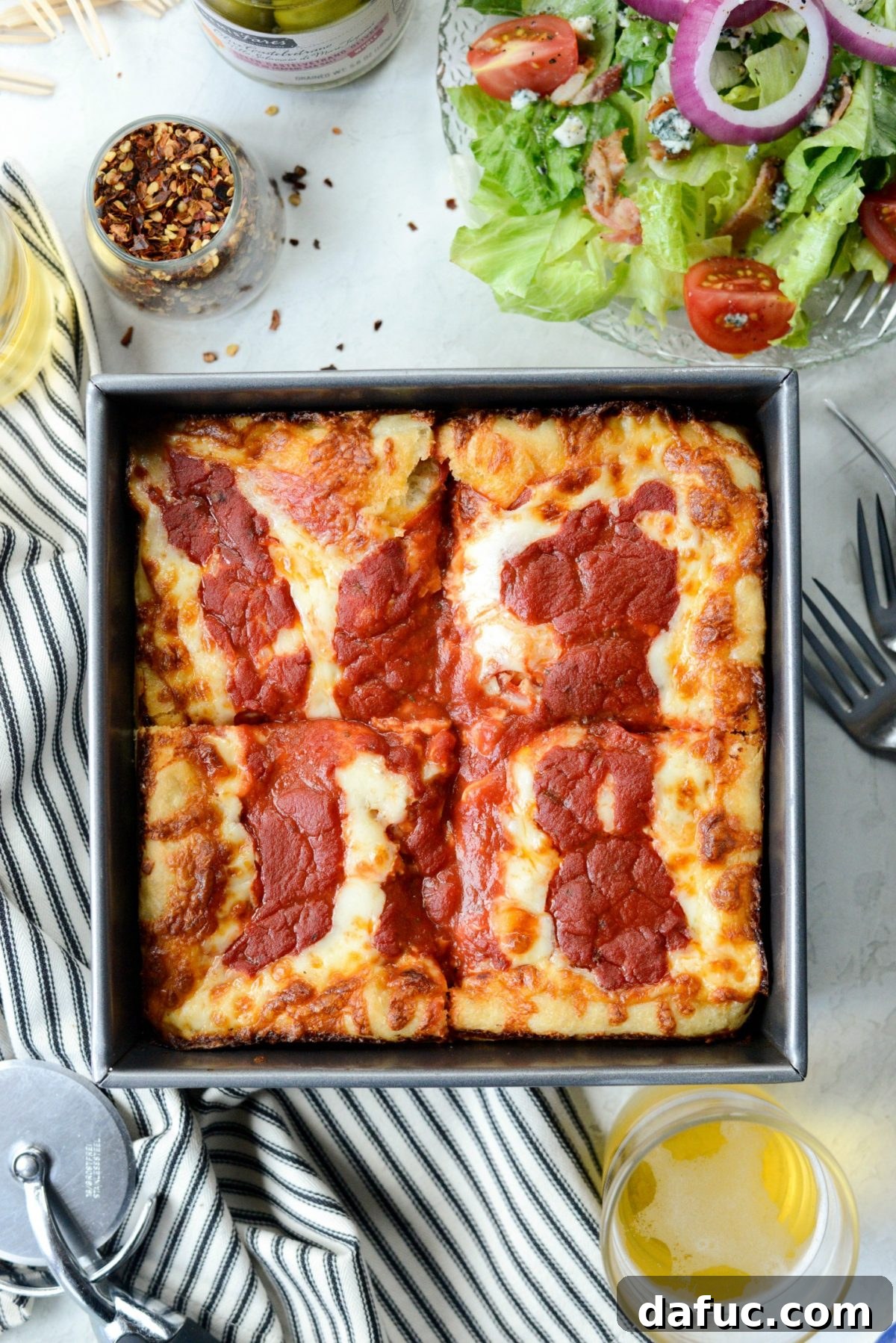 Unpacking 2017 8 Detroit-Style Pizza, a SimplyScratch favorite from 2017