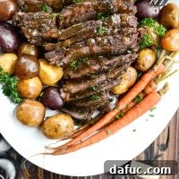Slow Cooker Balsamic Dijon Pot Roast