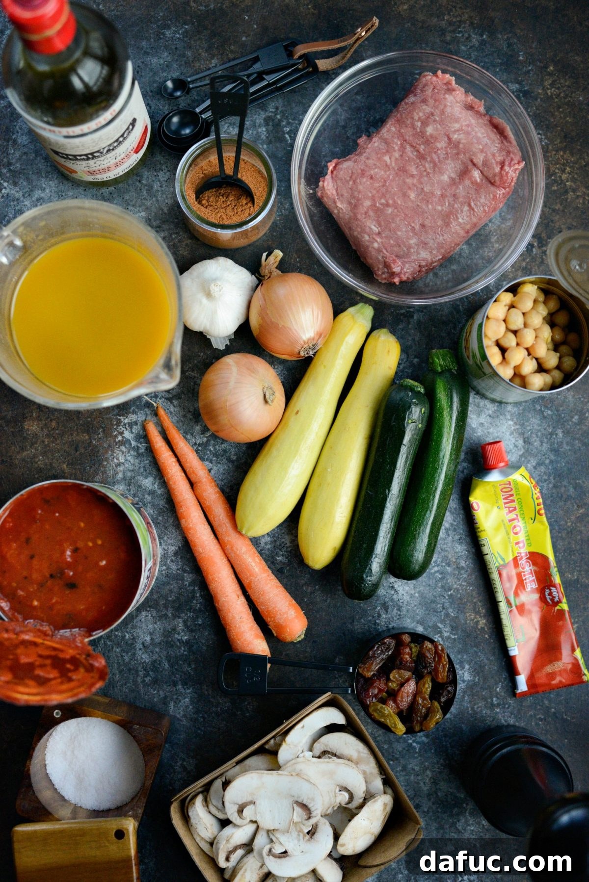 Shawarma-Spiced Lamb Stew 4 ingredients for Lamb Shawarma Stew