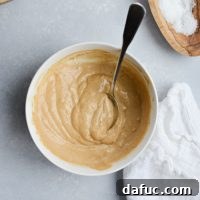 Creamy Cashew Dressing in a jar