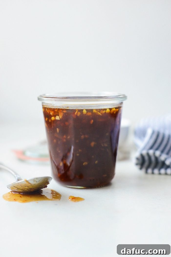 Homemade Spicy Sweet Chili Sauce