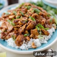 Spicy Ginger Cashew Pork recipe image