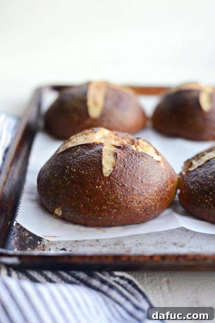 Easy Homemade Pretzel Bread