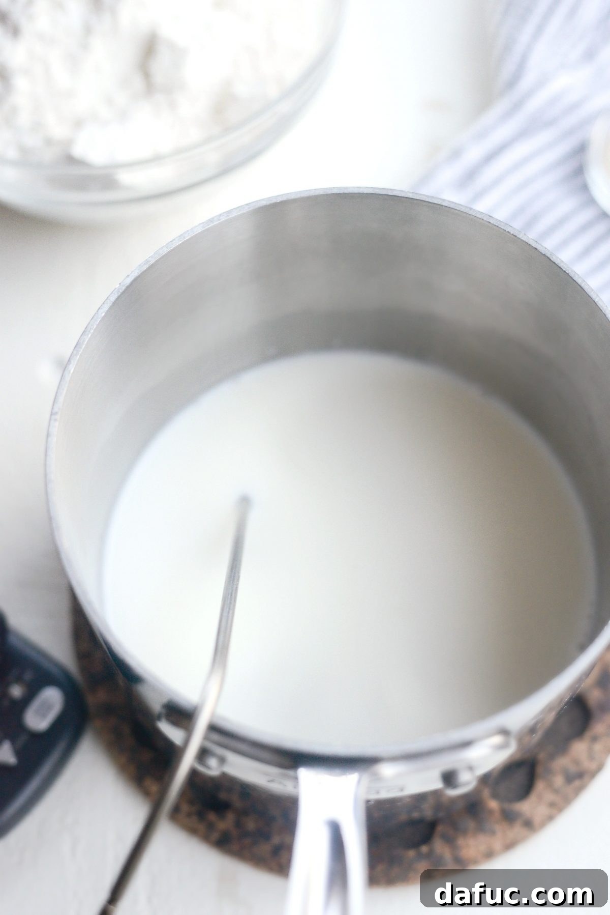 heating milk