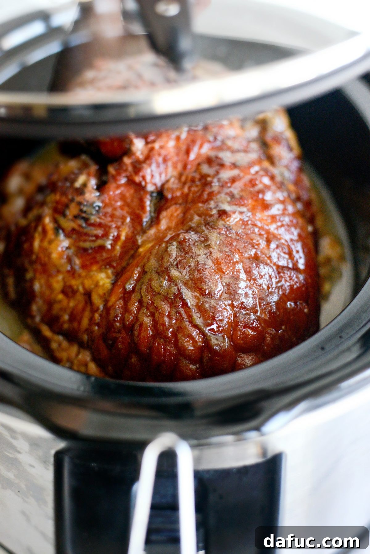 slow cook the ham
