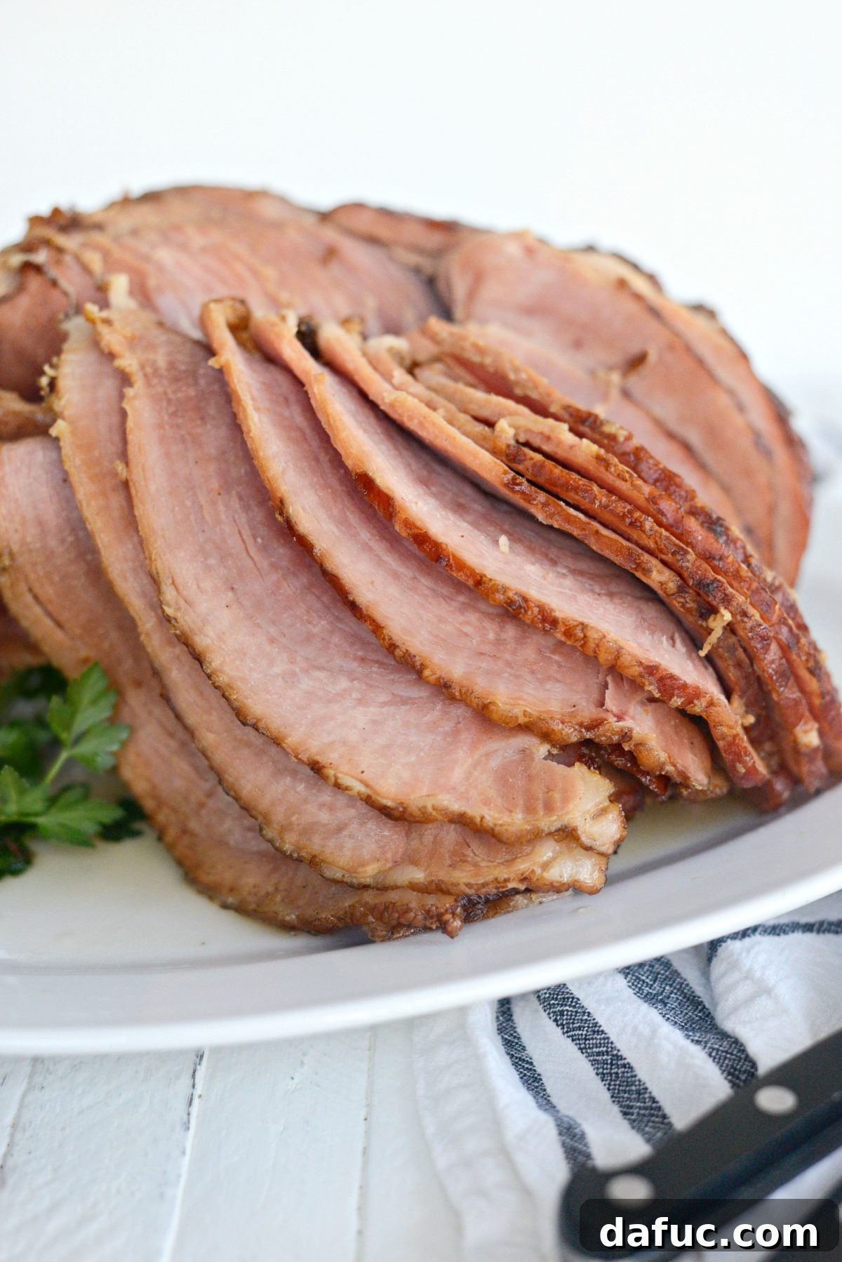Slow Cooker Maple Brown Sugar Ham