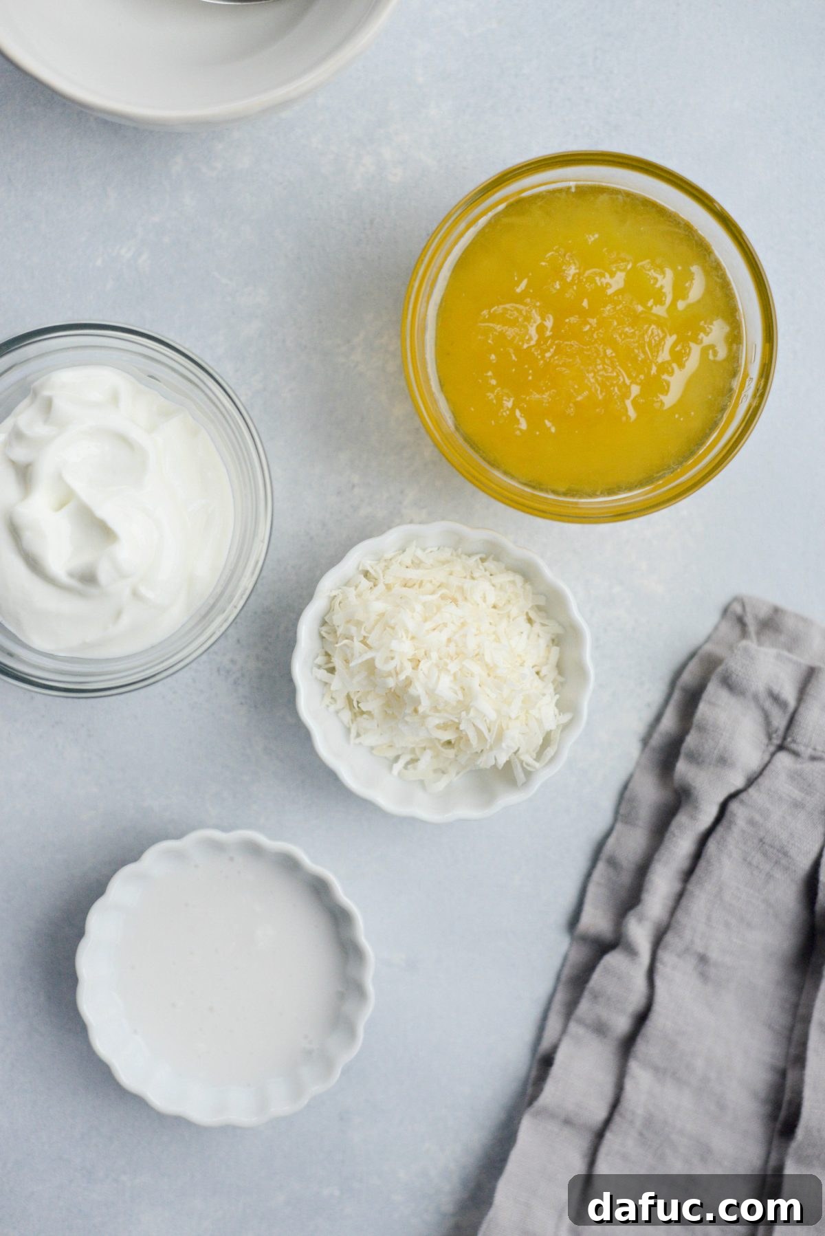Tropical Crispy Air-Fried Coconut Shrimp with Pineapple Coconut Yogurt Dip 4 ingredients for pineapple coconut yogurt dip