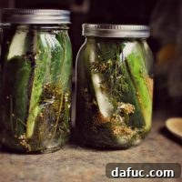Homemade Sour and Spicy Dill Pickle Spears