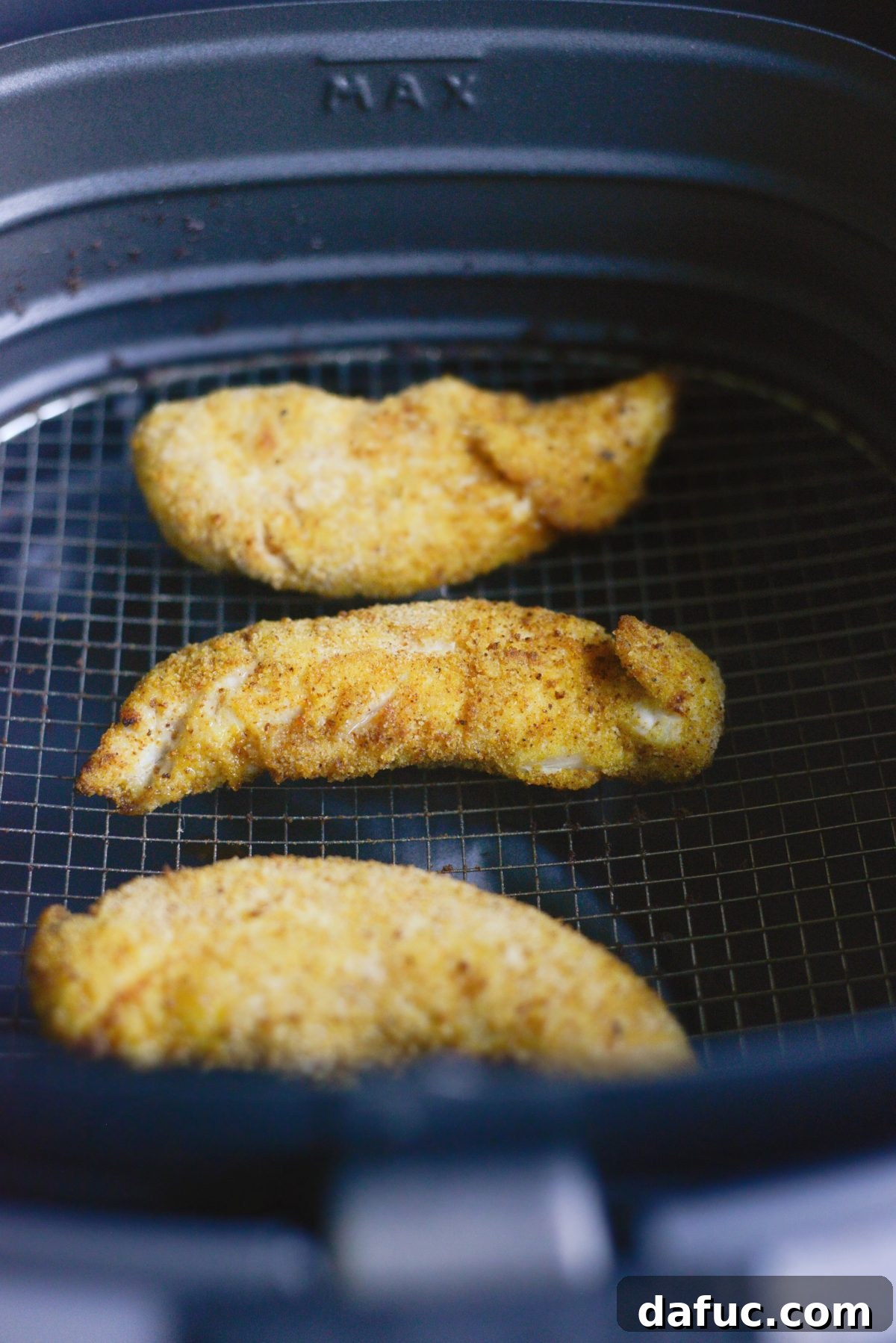 Golden Crispy Air Fryer Chicken Tenders 11 Crispy Air Fryer Chicken Tenders