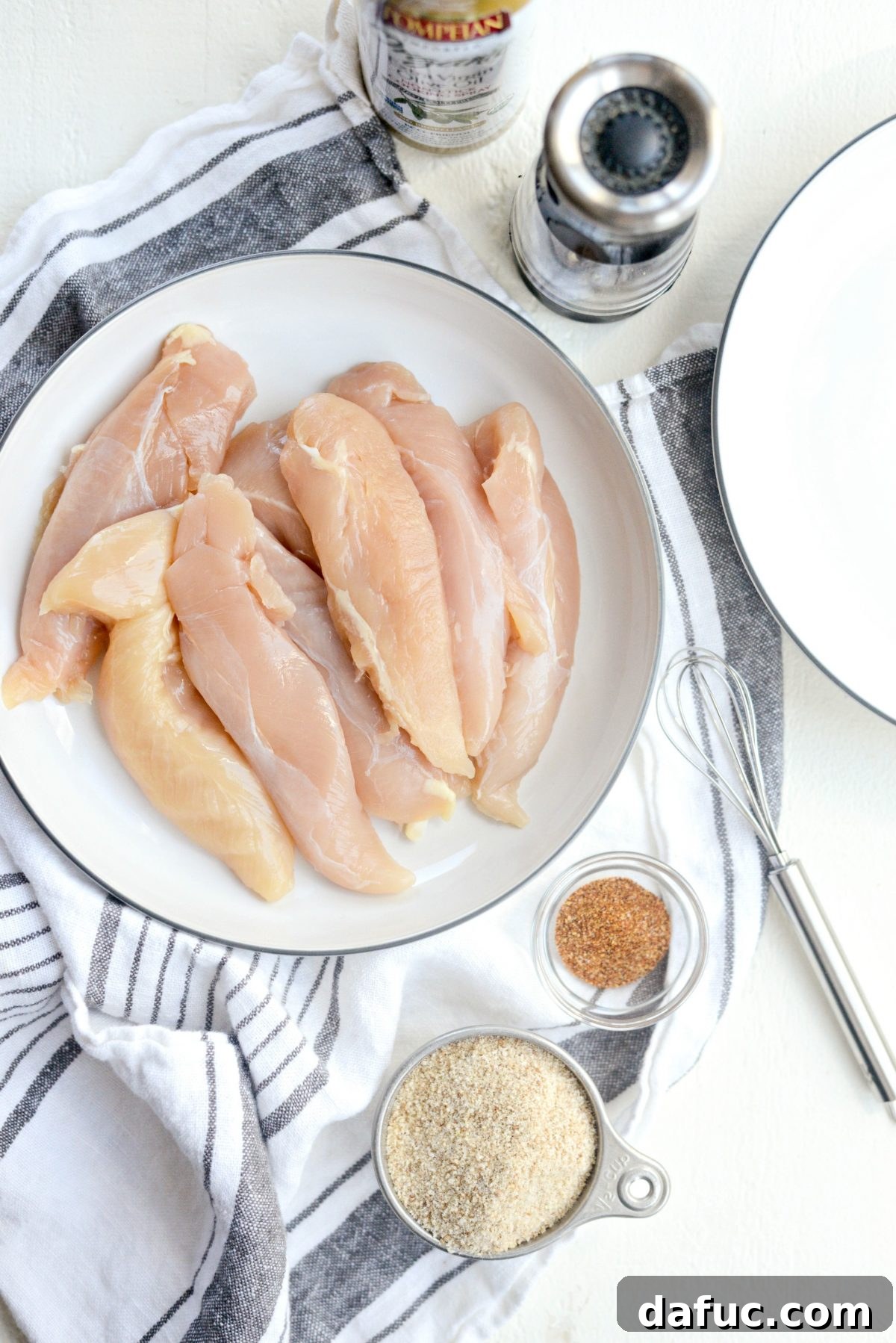 Golden Crispy Air Fryer Chicken Tenders 4 Crispy Air Fryer Chicken Tenders