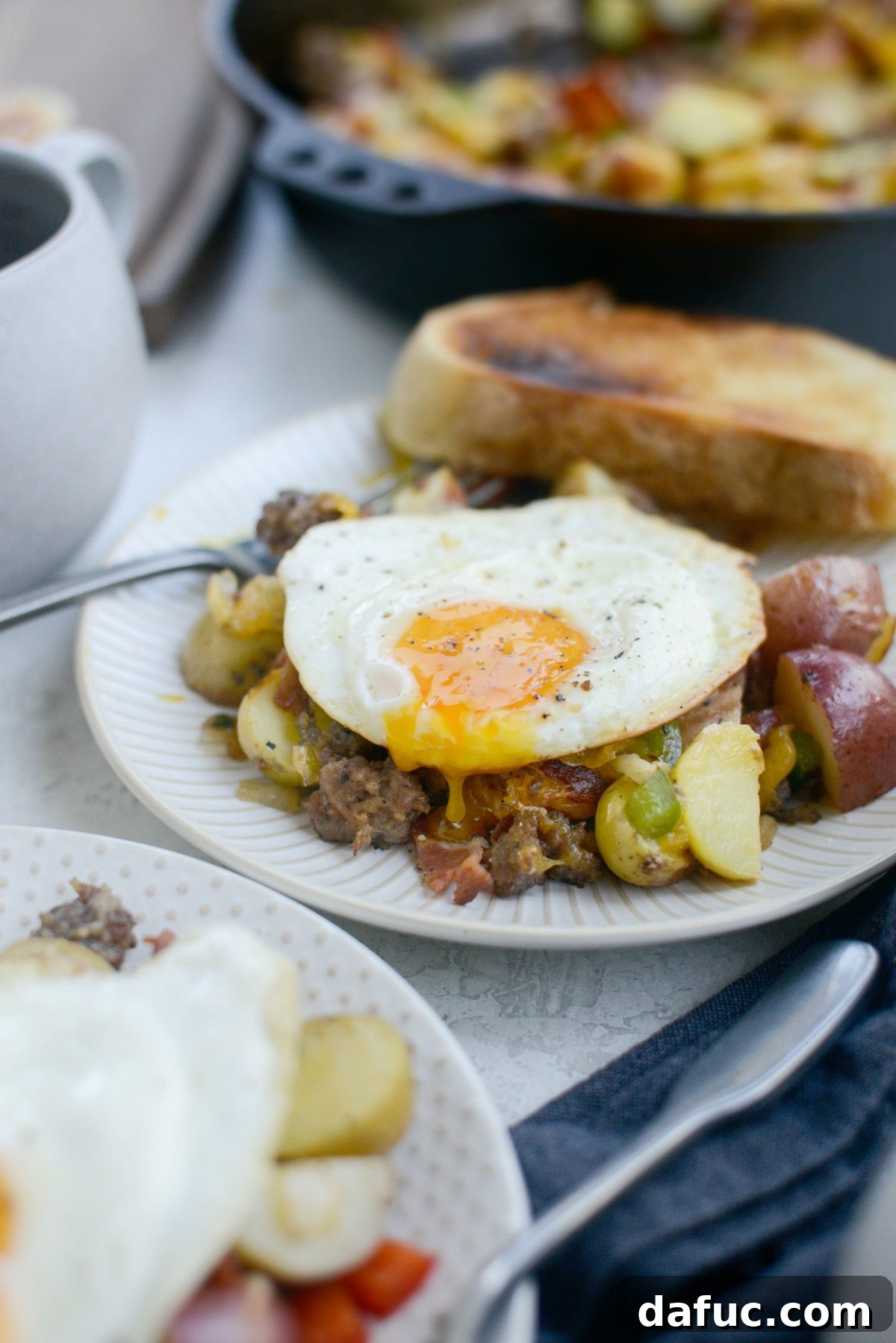 Farmer's Breakfast Skillet l SimplyScratch.com