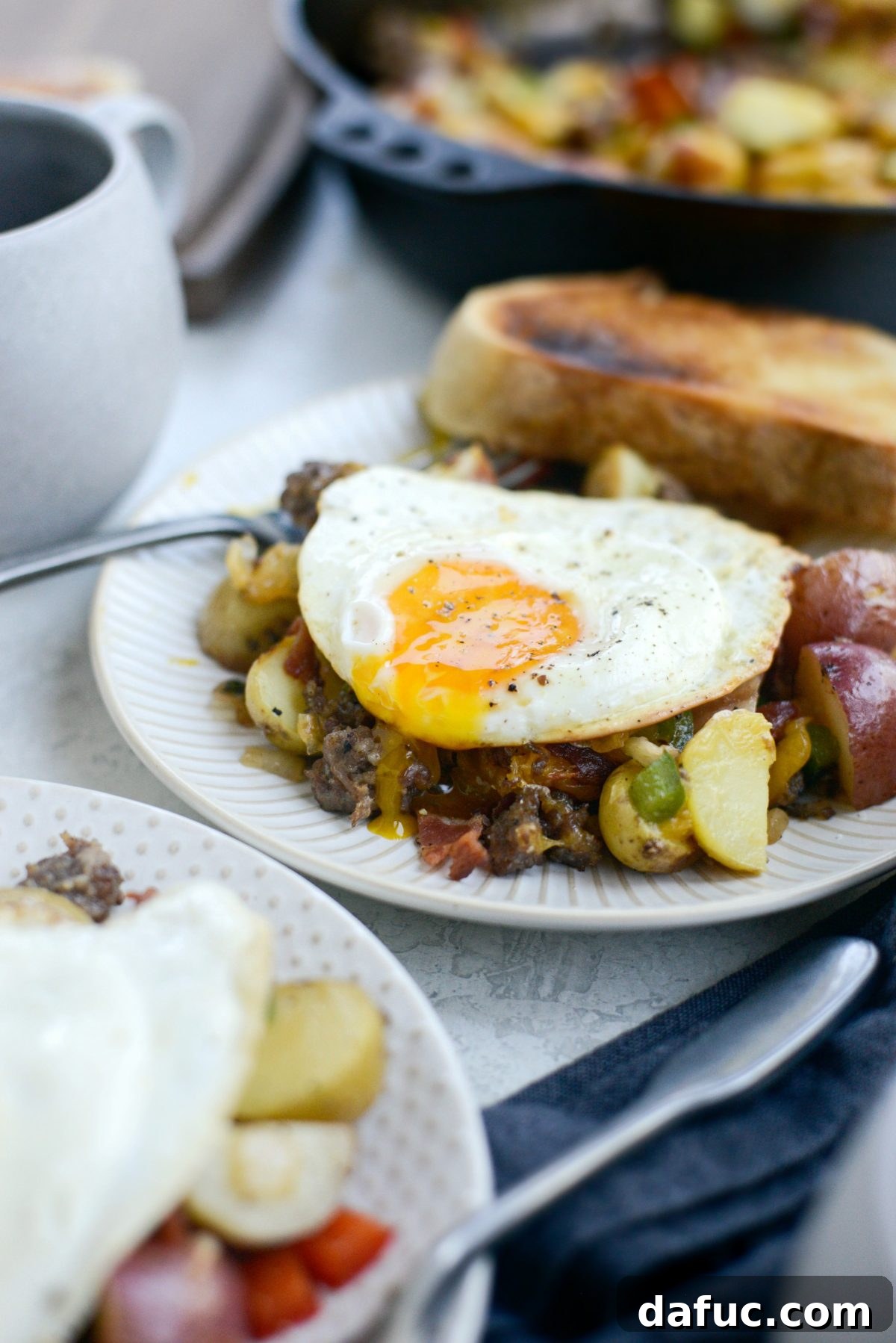 Farmer's Breakfast Skillet l SimplyScratch.com
