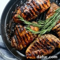 Grilled Balsamic Rosemary Chicken