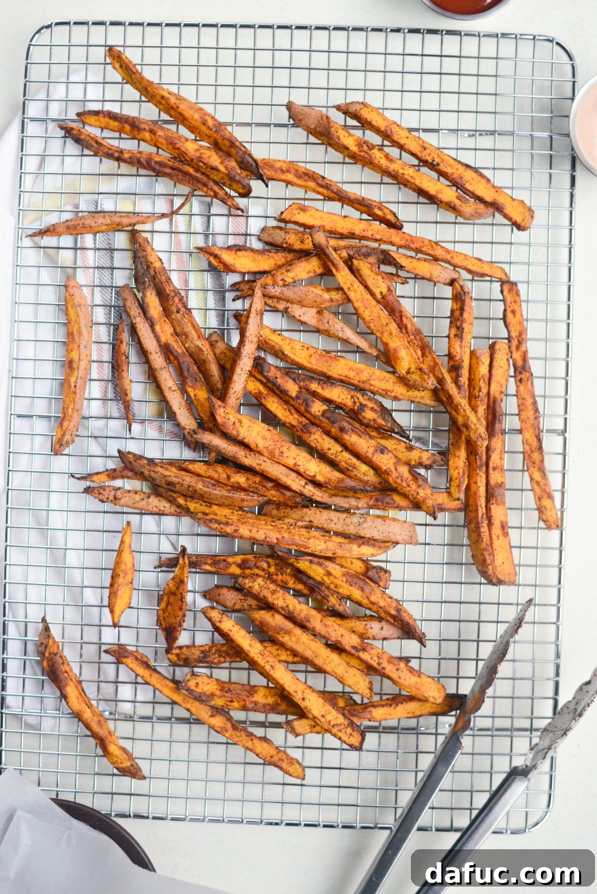 Air-Fried Sweet Potato Perfection 12 Air Fryer Crispy Sweet Potato Fries l SimplyScratch.com