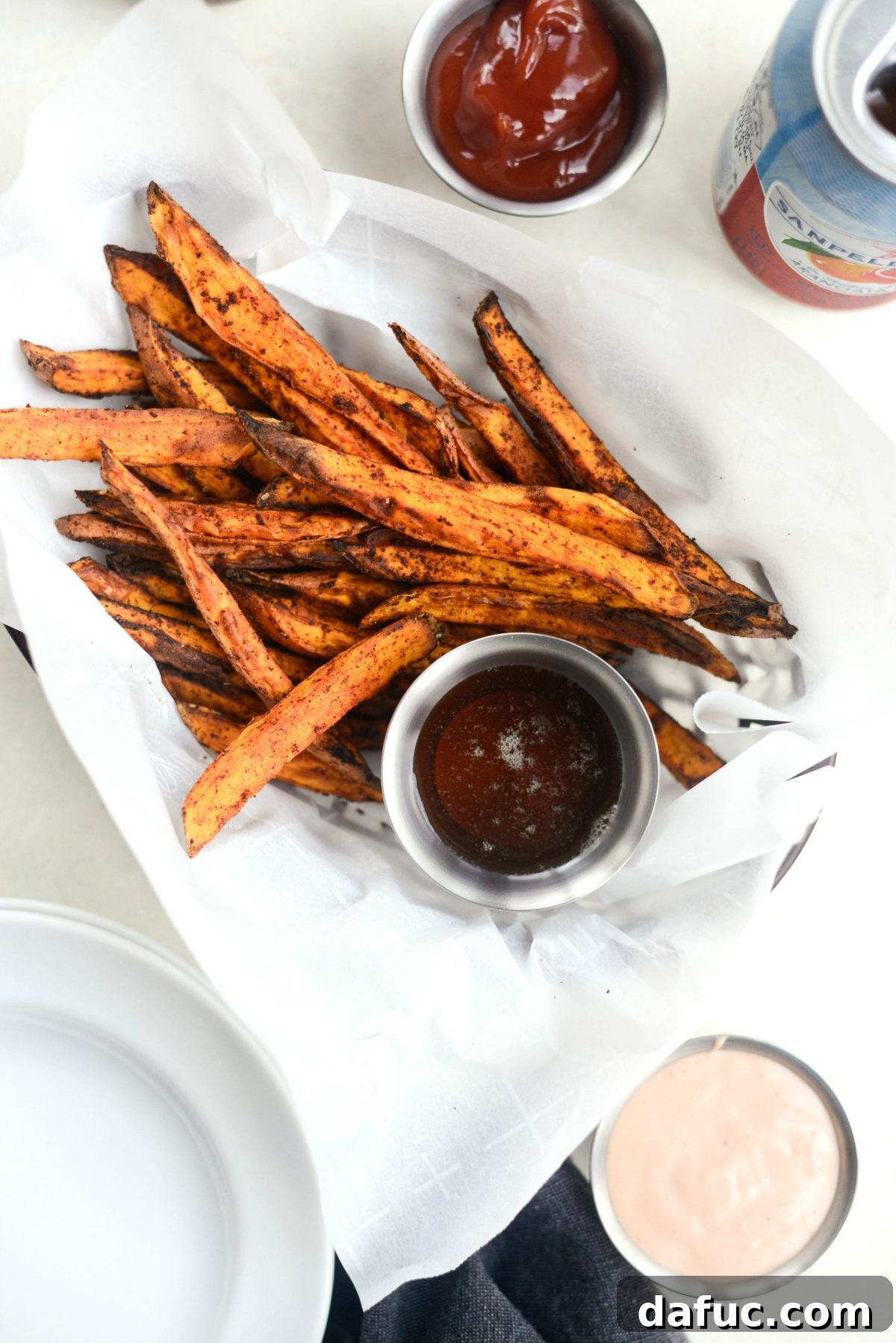 Air-Fried Sweet Potato Perfection 14 Air Fryer Crispy Sweet Potato Fries l SimplyScratch.com