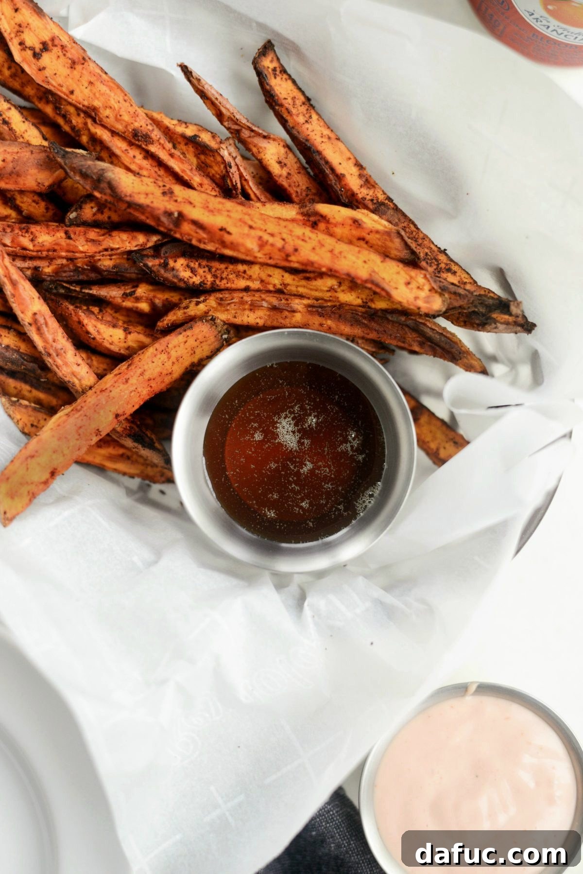 Air-Fried Sweet Potato Perfection 17 Air Fryer Crispy Sweet Potato Fries l SimplyScratch.com
